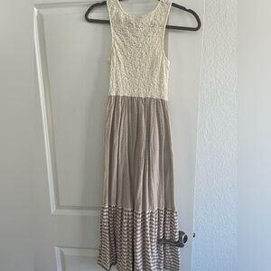Neutral Midi Sundress